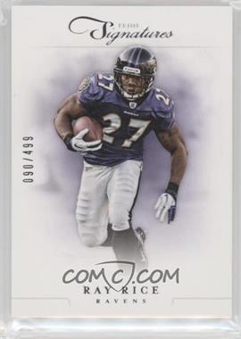 2012 Panini Prime Signatures - [Base] #82 - Ray Rice /499