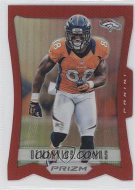 2012 Panini Prizm - [Base] - Red Prizm Die-Cut #57 - Demaryius Thomas