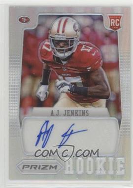 2012 Panini Prizm - [Base] - Silver Prizm Autographs #201 - A.J. Jenkins /99