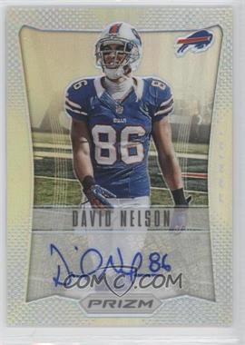 2012 Panini Prizm - [Base] - Silver Prizm Autographs #21 - David Nelson /25