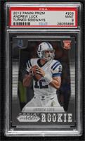 Andrew Luck (Ball at Shoulder) [PSA 9 MINT]