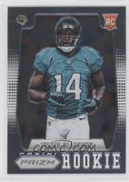 Justin Blackmon (R. Hand covering part of #1)