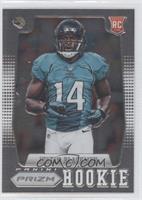 Justin Blackmon (R. Hand covering part of #1)