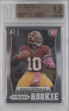 2012 Panini Prizm - [Base] #227.1 - Robert Griffin III (Facing Left) [BGS 9.5 GEM MINT]