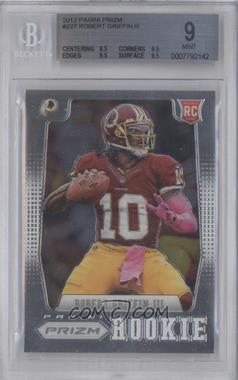 2012 Panini Prizm - [Base] #227.1 - Robert Griffin III (Facing Left) [BGS 9 MINT]