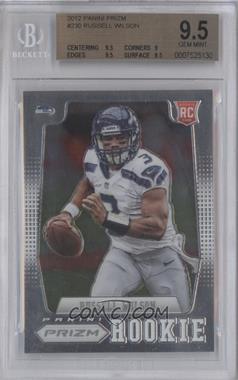 2012 Panini Prizm - [Base] #230.1 - Russell Wilson (Facing Forward) [BGS 9.5 GEM MINT]