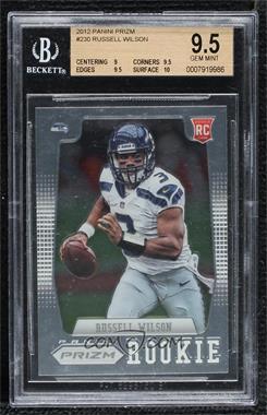 2012 Panini Prizm - [Base] #230.1 - Russell Wilson (Facing Forward) [BGS 9.5 GEM MINT]