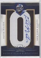 Rookie Signature - David Wilson #/150