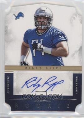 2012 Panini Prominence - [Base] - Die-Cut #165 - Rookie Signatures - Riley Reiff /499