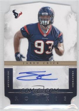 2012 Panini Prominence - [Base] - Die-Cut #190 - Rookie Signatures - Jared Crick /499