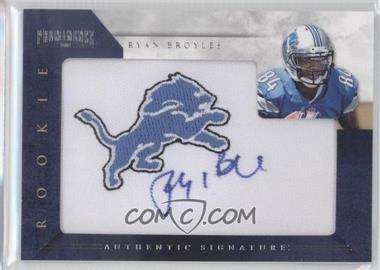 2012 Panini Prominence - [Base] - Embroidered Team Logo Patches #225 - Rookie Signature - Ryan Broyles /245