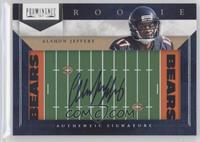 Rookie Signature - Alshon Jeffery #/175