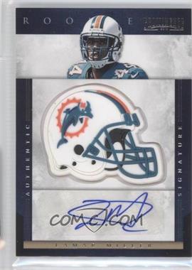 2012 Panini Prominence - [Base] - Helmets #244 - Rookie Signature - Lamar Miller /90