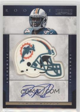 2012 Panini Prominence - [Base] - Helmets #244 - Rookie Signature - Lamar Miller /90