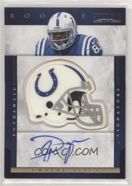 2012 Panini Prominence - [Base] - Helmets #247 - Rookie Signature - Dwayne Allen /200 [Noted]