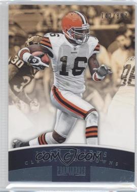 2012 Panini Prominence - [Base] - Platinum #25 - Josh Cribbs /897