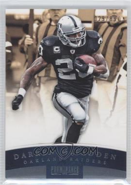 2012 Panini Prominence - [Base] - Platinum #71 - Darren McFadden /897