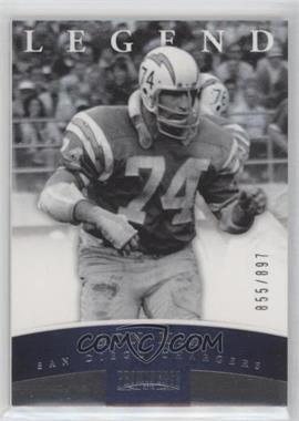 2012 Panini Prominence - [Base] - Silver #139 - Legend - Ron Mix /897