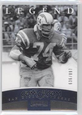 2012 Panini Prominence - [Base] - Silver #139 - Legend - Ron Mix /897