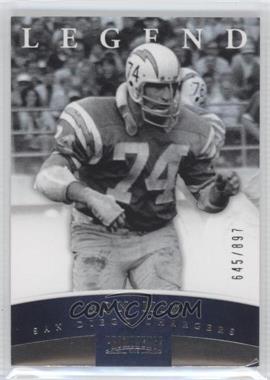 2012 Panini Prominence - [Base] - Silver #139 - Legend - Ron Mix /897 [Noted]
