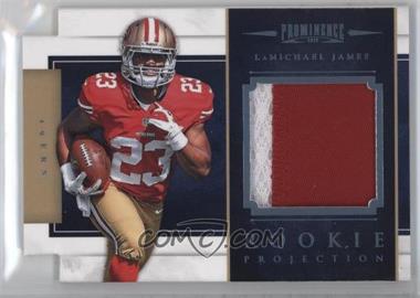 2012 Panini Prominence - Rookie Projection Materials Die-Cut - Prime #12 - LaMichael James /49