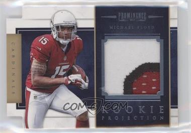 2012 Panini Prominence - Rookie Projection Materials Die-Cut - Prime #22 - Michael Floyd /49