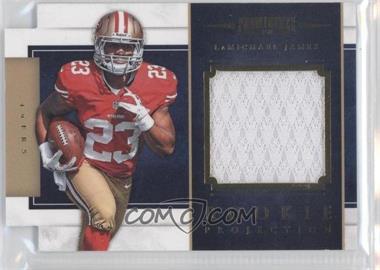 2012 Panini Prominence - Rookie Projection Materials Die-Cut #12 - LaMichael James /299