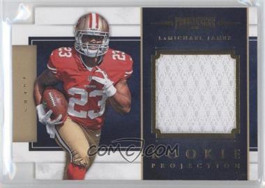 2012 Panini Prominence - Rookie Projection Materials Die-Cut #12 - LaMichael James /299