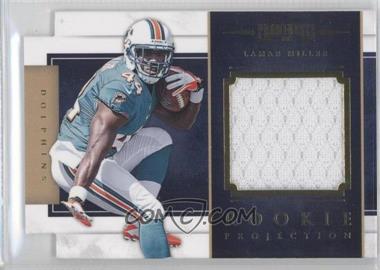 2012 Panini Prominence - Rookie Projection Materials Die-Cut #13 - Lamar Miller /299