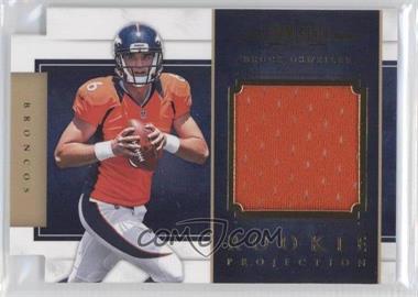 2012 Panini Prominence - Rookie Projection Materials Die-Cut #3 - Brock Osweiler /299