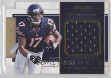 2012 Panini Prominence - Rookie Projection Materials Die-Cut #33 - Alshon Jeffery /299