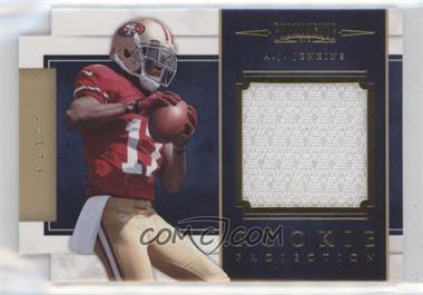 2012 Panini Prominence - Rookie Projection Materials Die-Cut #34 - A.J. Jenkins /299