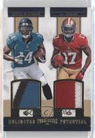 Justin Blackmon, A.J. Jenkins #/49