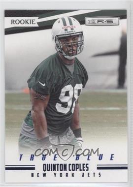 2012 Panini Rookies & Stars - [Base] - True Blue #201 - Rookie - Quinton Coples