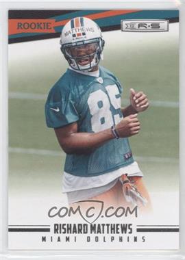 2012 Panini Rookies & Stars - [Base] #203 - Rookie - Rishard Matthews