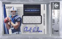 Rookie Materials - Andrew Luck [BGS 9 MINT] #/499