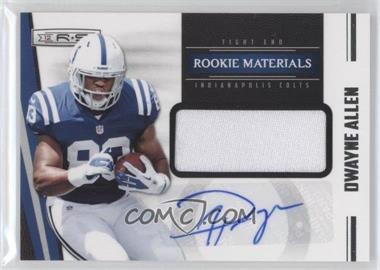 2012 Panini Rookies & Stars - [Base] #233 - Rookie Materials - Dwayne Allen /499