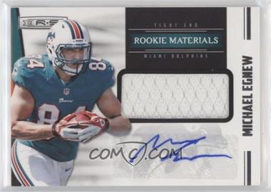 2012 Panini Rookies & Stars - [Base] #239 - Rookie Materials - Michael Egnew /499