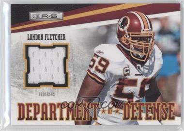 2012 Panini Rookies & Stars - Department of Defense Materials #13 - London Fletcher /199