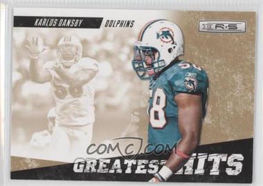 2012 Panini Rookies & Stars - Greatest Hits - Gold #12 - Karlos Dansby /500