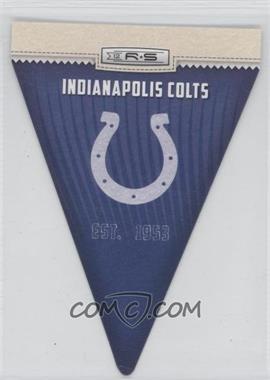 2012 Panini Rookies & Stars - NFL Team Pennants #14 - Indianapolis Colts