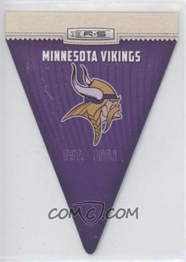 2012 Panini Rookies & Stars - NFL Team Pennants #18 - Minnesota Vikings