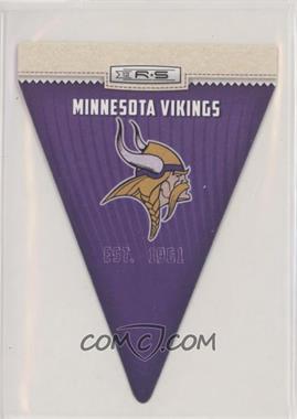 2012 Panini Rookies & Stars - NFL Team Pennants #18 - Minnesota Vikings