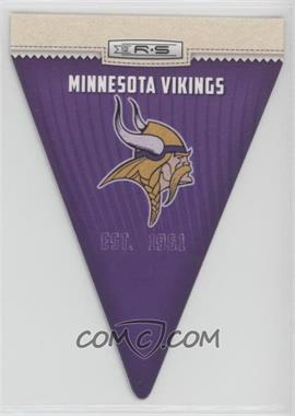 2012 Panini Rookies & Stars - NFL Team Pennants #18 - Minnesota Vikings