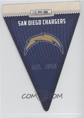 2012 Panini Rookies & Stars - NFL Team Pennants #26 - San Diego Chargers