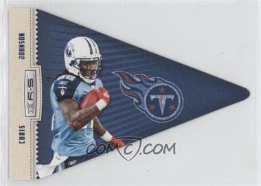 2012 Panini Rookies & Stars - Player Pennants #13 - Chris Johnson