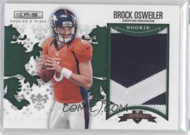 2012 Panini Rookies & Stars - Rookie Crusade - Green Materials Prime #24 - Brock Osweiler /25