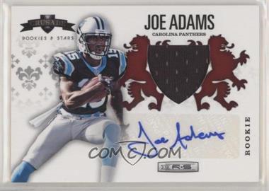 2012 Panini Rookies & Stars - Rookie Crusade - Red Materials Signatures #34 - Joe Adams /49