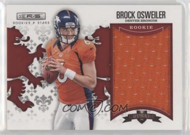 2012 Panini Rookies & Stars - Rookie Crusade - Red Materials #24 - Brock Osweiler /199