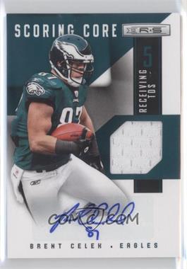 2012 Panini Rookies & Stars - Scoring Core Material - Signatures #2 - Brent Celek /25